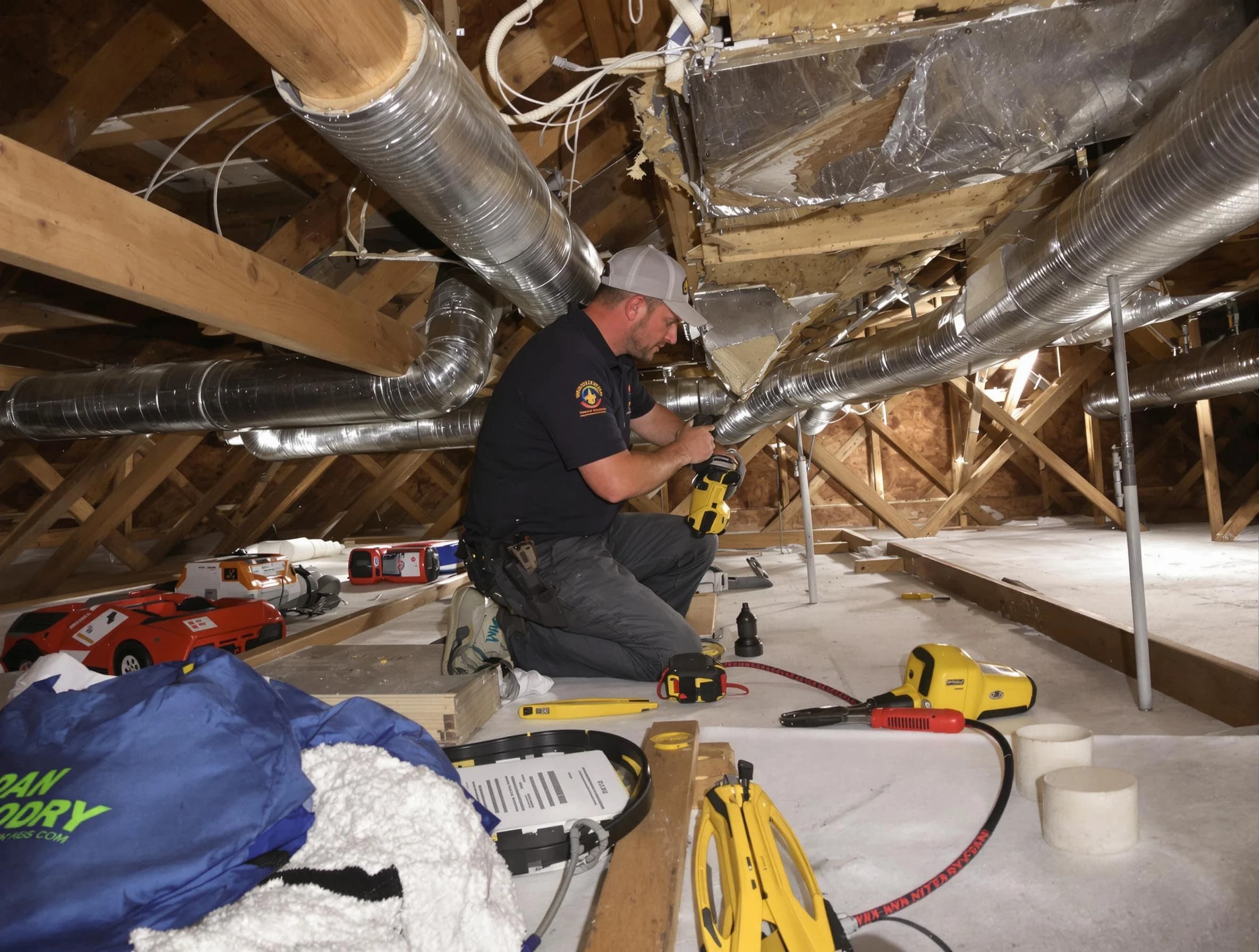 Professional air duct repair by Fort Lee Air Duct Cleaning in Fort Lee