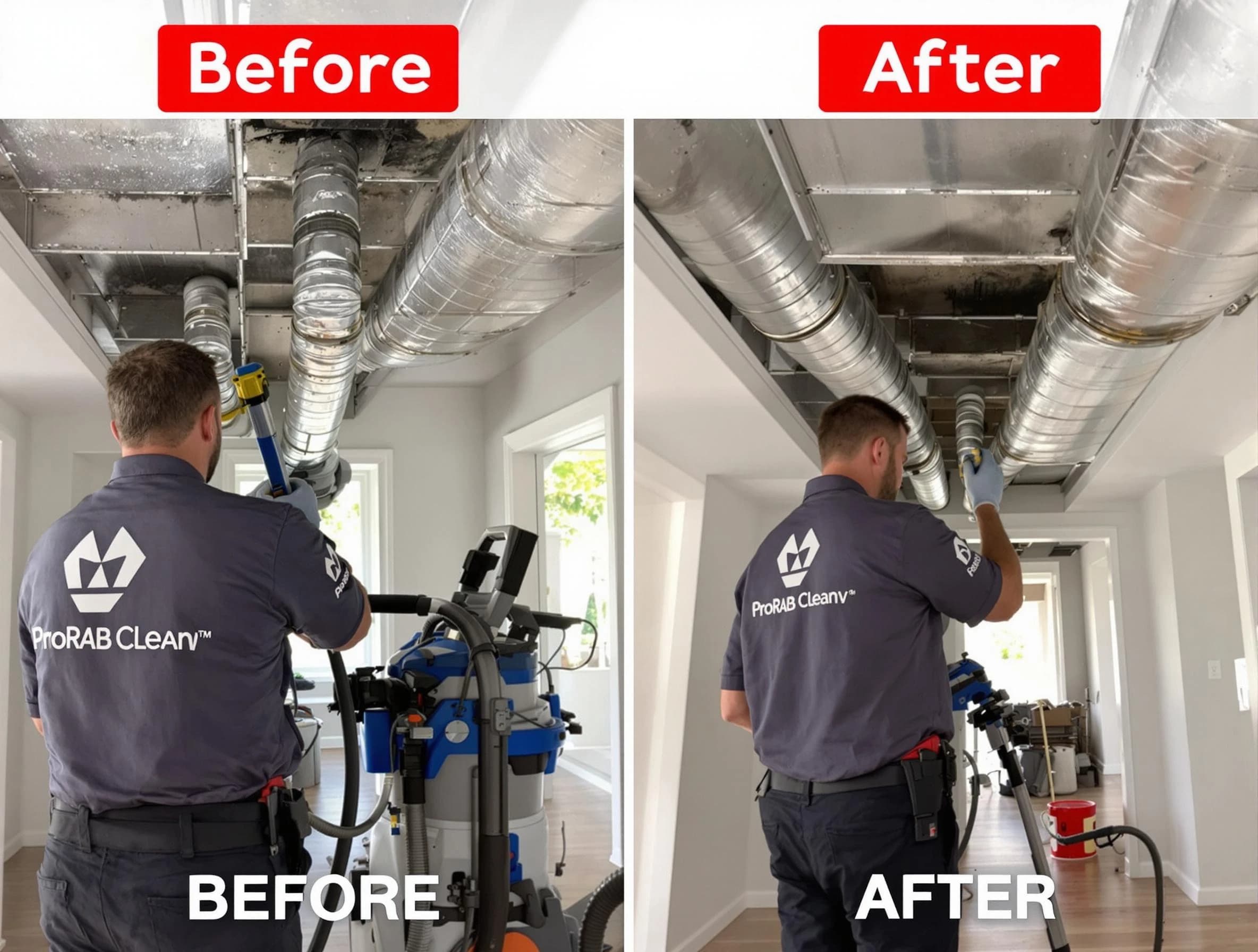 Fort Lee Air Duct Cleaning expert performing thorough residential duct cleaning in a Fort Lee home
