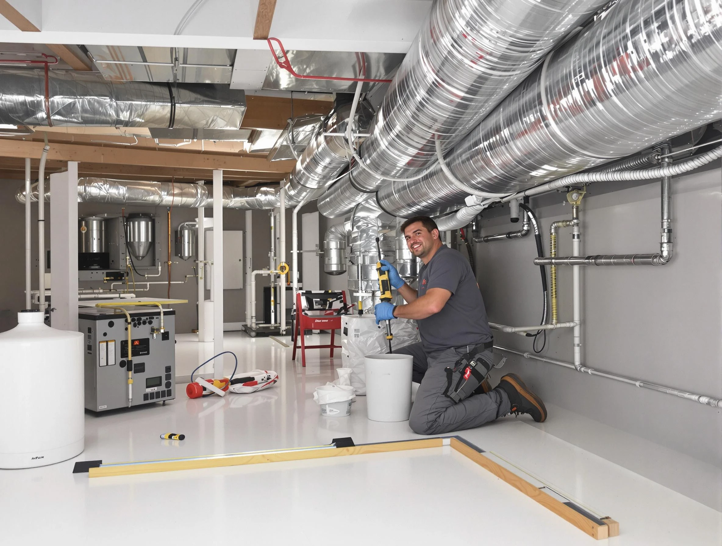 Professional duct sealing service by Fort Lee Air Duct Cleaning in Fort Lee